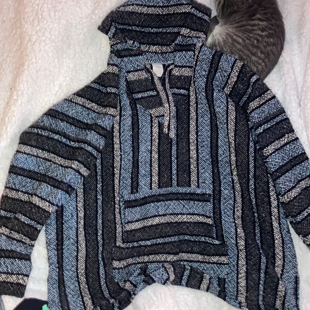 Authentic Mexican Baja Hoodie / Drug rug